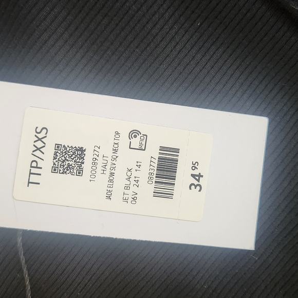 Dynamite Jade Elbow Sleeve Tee NWT - Picture 8 of 9